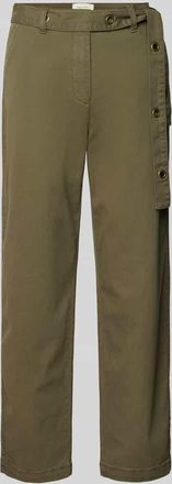 Freequent Straight Leg Hose mit Eingrifftaschen Modell Pachino in Oliv, Gr&ouml;&szlig;e XXL