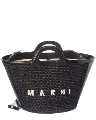 Marni Tropicalia Small Leather Tote