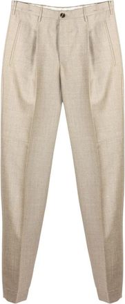 Incotex Zx 541T 1645 Broek - Heren - Nette broeken - Beige - M - Katoen - Broeken