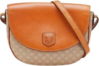 Celine Pre-owned Cross Body Bags, female, Brown, Size: ONE SIZE Pre-owned Vintage Cross Body Bag