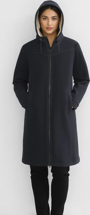 G.I.G.A. DX by killtec Langmantel GW 82 WMN FLC PRK, Damen, Gr. 42, blau (dunkelnavy), Obermaterial: 100% Polyester, G.I.G.A. DX BY KILLTEC, M&auml;ntel Langmantel, w&auml;rmend, &Uuml;ber