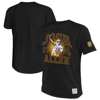 Retro Brand Mens Original Retro Brand Josh Allen Black Wyoming Cowboys Name & Number T-Shirt at Nordstrom, Size Xxx-Large