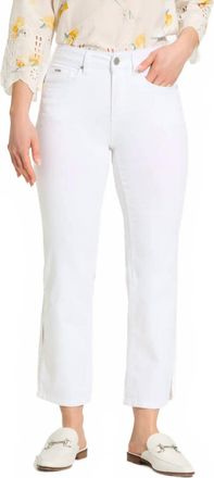 FDJ Olivia Boot Crop Jean In White