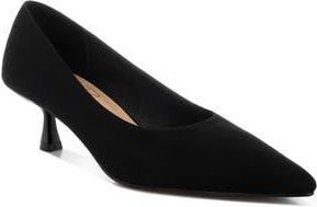 London Rag Nivara Pointed Toe Pump in Black at Nordstrom Rack, Size 9.5