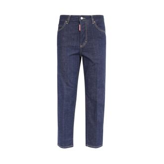 Dsquared2 Slim-fit Jeans, female, Blue, Size: 2XS Stylish 5-Pocket Jeans with Contrast Stitching