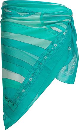 Pucci Pareo With Iride Print