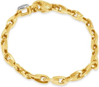 Pompeii3 Mens 14k Gold (17gram) or Platinum (31gram) 6mm Link Bracelet 8.5