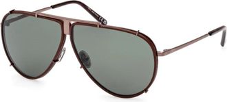 Tod's TO 344 Zonnebril - unisex - Zonnebrillen - Bruin - ONE Size - Accessoires