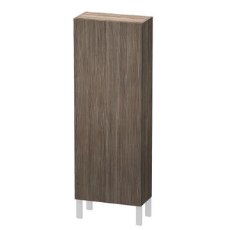 Duravit Armario Semi Alto Duravit L-cube, Anchura 500mm, Profundidad 243mm, 1 Puerta, Bisagra A La Derecha, Color: Pino Terra Decor - Lc1169r5151