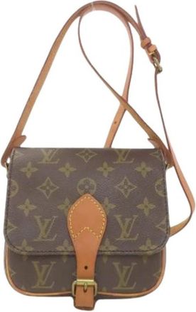Louis Vuitton Pre-owned Vintage Schoudertas - Dames - Vintage Schoudertas - Bruin - ONE Size - Vintage