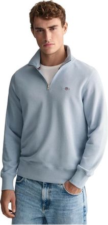 GANT Sweatshirts Hoodies - Heren - Sweatshirts - Blauw - 2XL - Katoen - Hoodies & sweatvesten