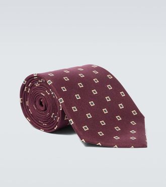 Saint Laurent Silk twill tie