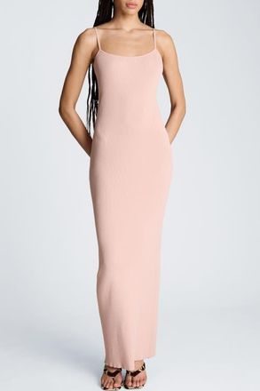 Kenneth Cole Ribbed Cami Sweater Dress in Rose at Nordstrom, Size X-Small