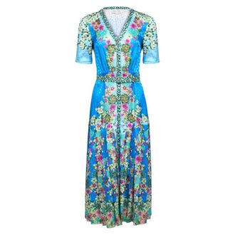 Saloni Abito Lea Shirt-C - - Dresses - Donna - Multicolore - S