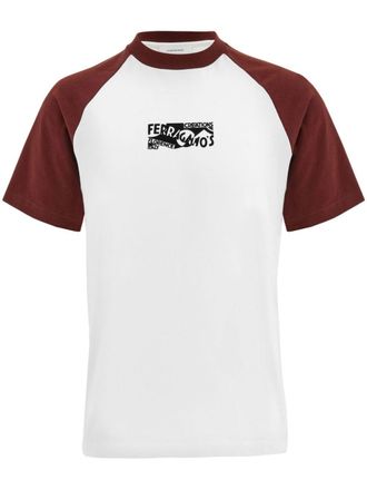 Ferragamo T-shirt con stampa - Bianco