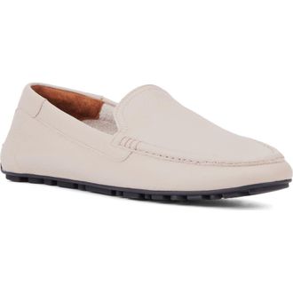 Aquatalia Qaitlin Moc Toe Weatherproof Slip-On Shoe in Stone at Nordstrom Rack, Size 10.5