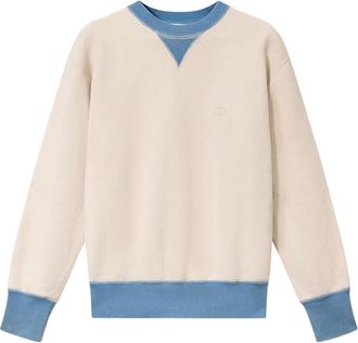 Isabel Marant Felpa Miker con ricamo logo - Toni neutri