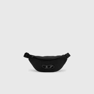Diesel Holi-D - Belt bag in nylon with internal pocket - Belt bags - Unisex - Black