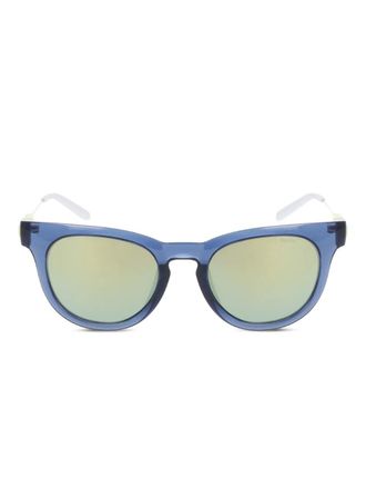 Nike mirrored-lenses sunglasses - Blue
