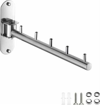 OEM Perchero De Pared, 1 Pieza, Perchero Plegable De Pared, Perchero De Acero Inoxidable Con Brazo Giratorio, Tendedero De Pared, Perchero Colgante