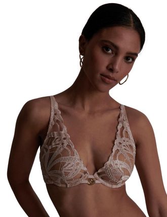 Aubade Womens My Desire Triangle Bra - Metallic Polyamide - Size 30C