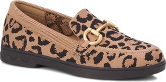 Ros Hommerson Gwyneth Bit Loafer in Leopard Knit at Nordstrom, Size 6.5
