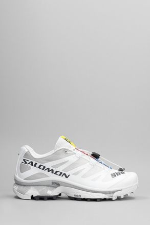 Salomon Xt-4 Og Sneakers In White Synthetic Fibers