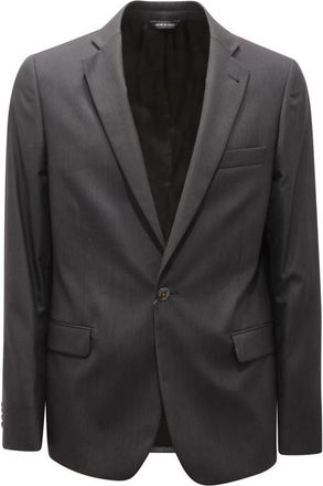 Romeo Gigli Ld 446 3R112 Abito Wool Suit - Heren - Blazers - Zwart - L - Wol - Jassen