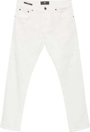 Pantaloni Torino Jeans dritti in cotone - Bianco