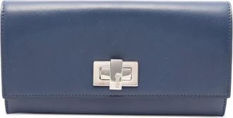 Fendi Portafoglio Peekaboo in pelle 2010-2025 - Blu