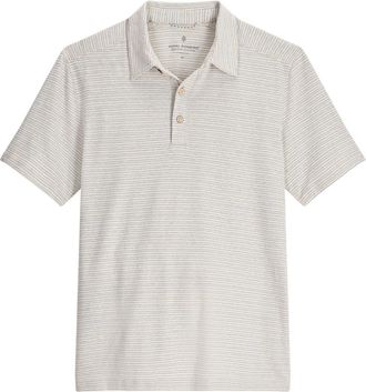 Royal Robbins Vacationer Polo in Chalk Stripe at Nordstrom, Size X-Large