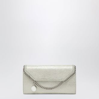 Stella McCartney Light lime green Falabella shoulder wallet bag