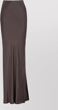 Andamane silk midi skirt