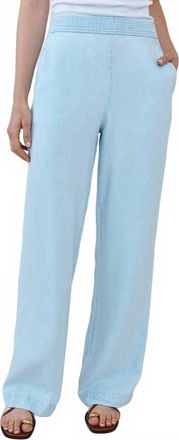 Bella Dahl Multi Stitch Catalina Pant In Coastal Wash