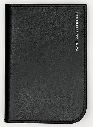 Want Les Essentiels Arch leather foldable passport pouch