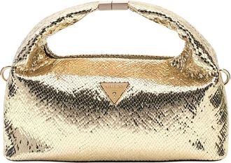 Guess Pochette Gioielli Mini con Manico - - Bags - Donna - Giallo - ONE SIZE