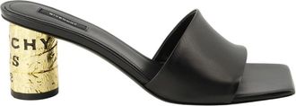 Givenchy Heeled Mules, female, Black, 4 UK, Tape Heeled Mules