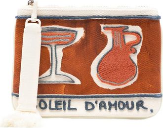 Alemais Soleil Damour Patch Zip Pouch