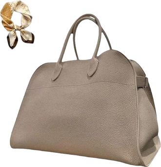 Generic Trendy PU Leather Tote Bag for Women, Large Capacity Classic Vintage Top Handle Bag, Luxury Elegant Casual Work Handbags