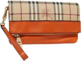 Burberry Pre-owned Clutches, female, Multicolor, Size: ONE SIZE Pre-owned Plastic Clutch