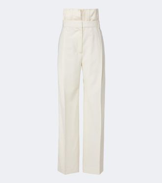 R&oacute;he R&oacute;he High-rise wide-leg virgin wool pants