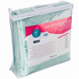 AquaLuxBad Mosquitera De Suelo 110g/m2 6,60x6,60m Para Piscina