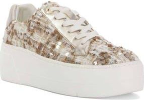 Dune London Episode 2 Platform Sneaker in Brown-Fabric at Nordstrom Rack, Size 11Us / 41Eu