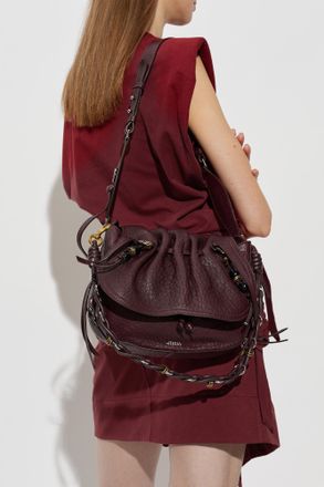 Isabel Marant Bolton Bag, Womens, Burgundy