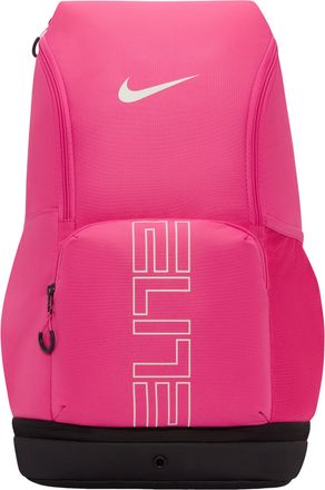 Nike 32L Varsity Elite Backpack Desert Pink Black Sail HM9965-698