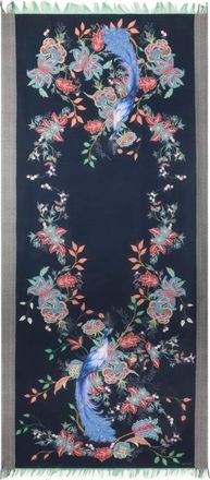 Etro Accessoires, Heren, Veelkleurig, ONE Size, Rectangular Logo Scarf