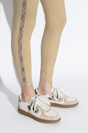 Burberry New Terrace Sports Shoes, Womens, Beige