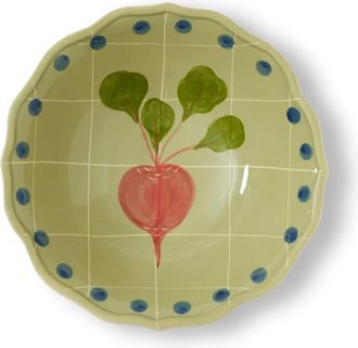 BITOSSI HOME Home, Dames, Groen, ONE Size, Groene polka dot saladekom