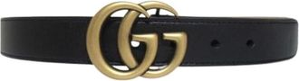 Gucci Pre-owned Belts, female, Black, Size: ONE SIZE Pre-owned Fabric belts