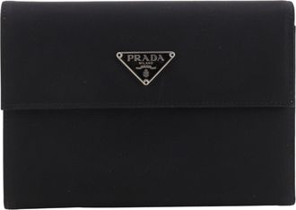Prada Black Nylon Wallet (Tri-Fold) (Pre-Owned)